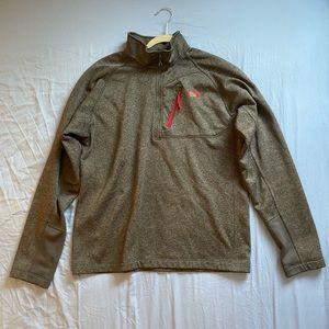 The North Face Polyester Jacket | Gray & Red
